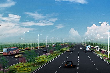 当涂青山河工业园区路网工程（建工杯）