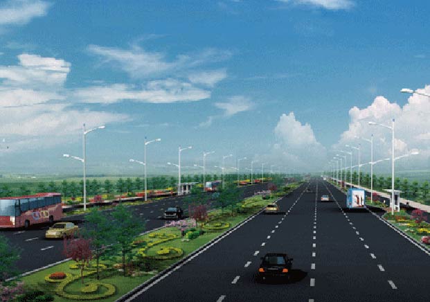 当涂青山河工业园区——路网工程