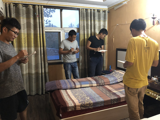 沱浍河项目部开展环境卫生大检查活动