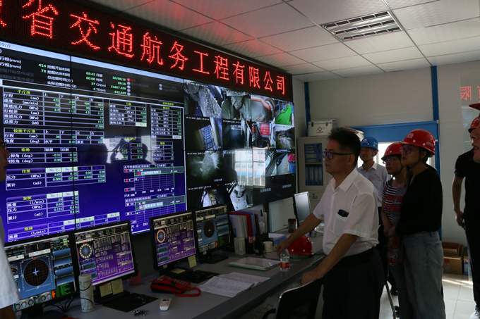 合肥城市轨道交通有限公司总会计师王德文一行赴合轨4号线3标潜口路站观摩学习 合肥城市轨道交通有限公司总会计师王德文一行赴合轨4号线3标潜口路站观摩学习